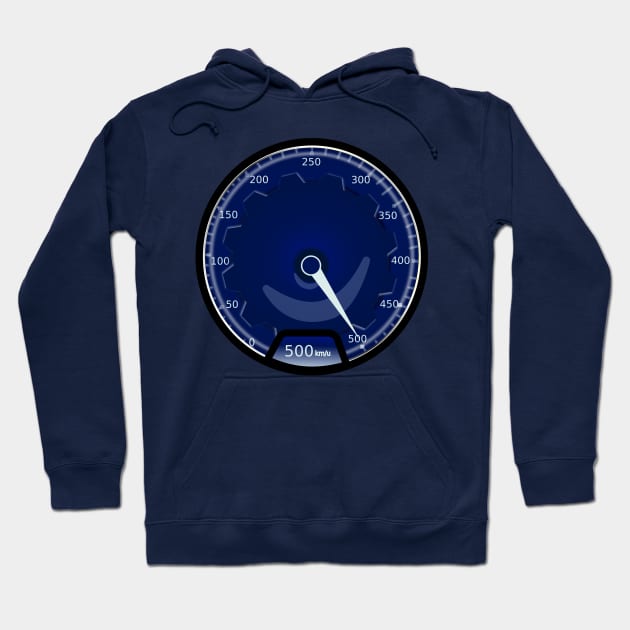 Speedometer Bugatti Chiron Hoodie by Aurealis